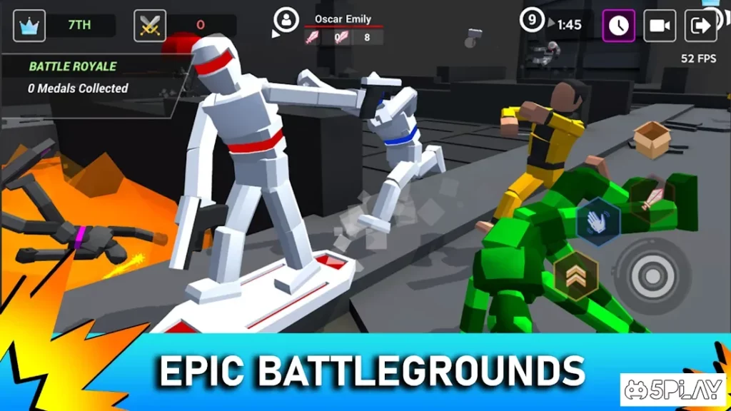 SmashGrounds.io: Ragdoll Epic Gang Of Beast Battle screenshot