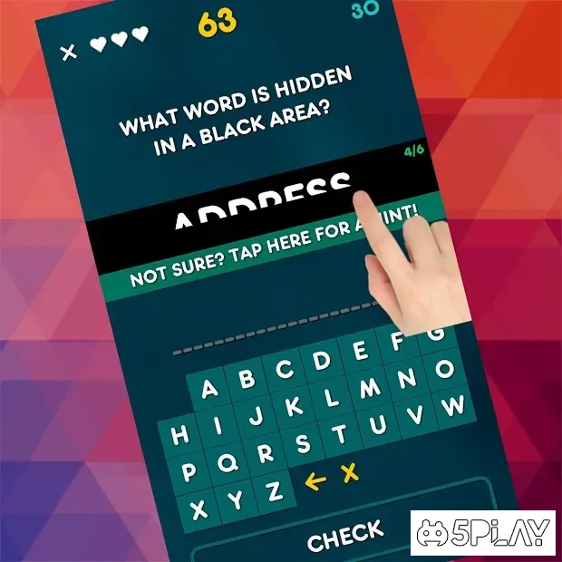 Hidden Word Brain Exercise PRO screenshot