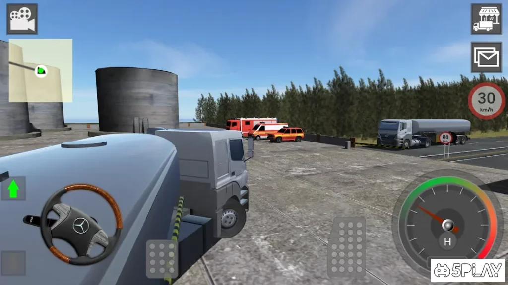 Mercedes Truck Simulator Lux screenshot