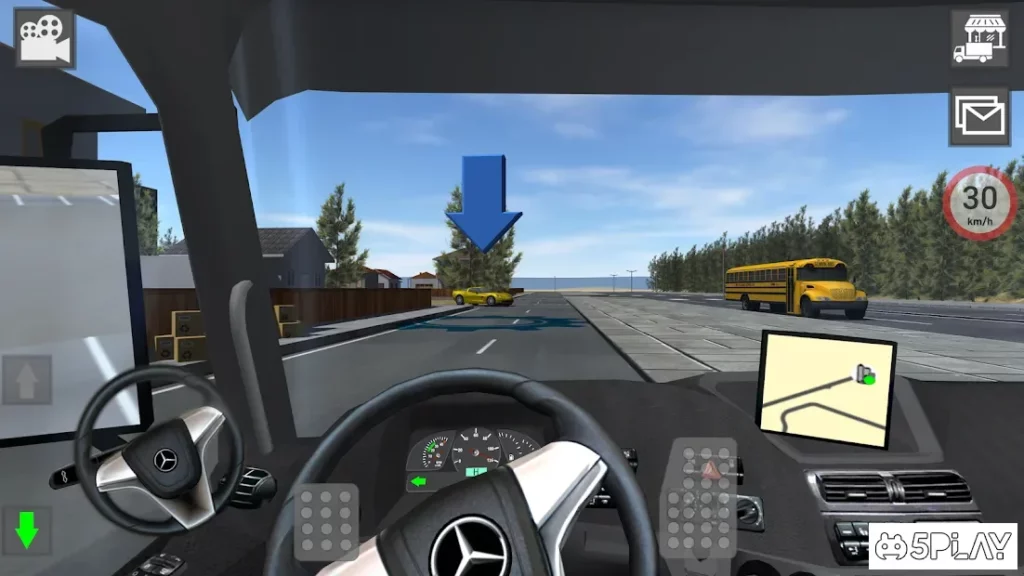 Mercedes Truck Simulator Lux screenshot