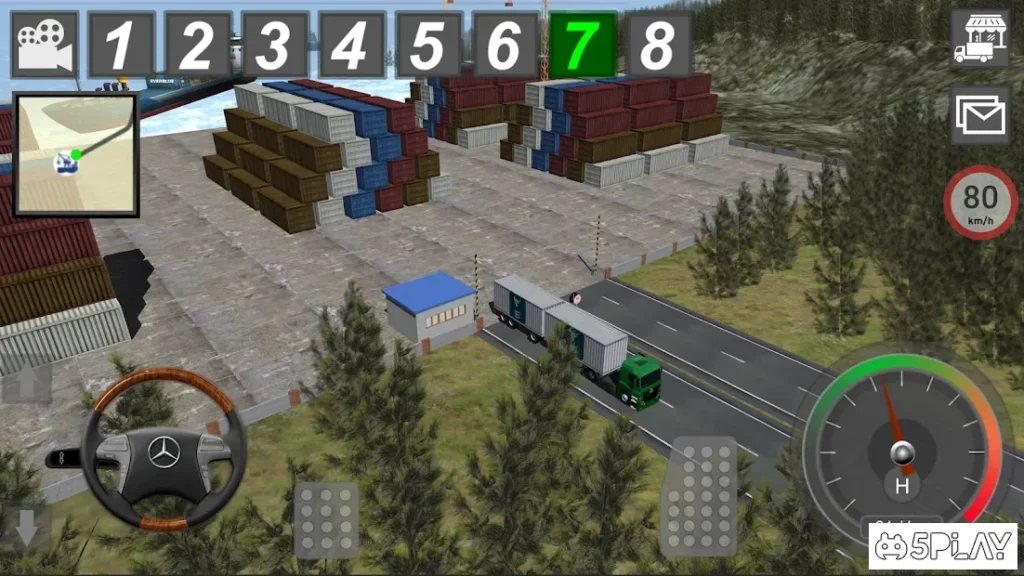 Mercedes Truck Simulator Lux screenshot