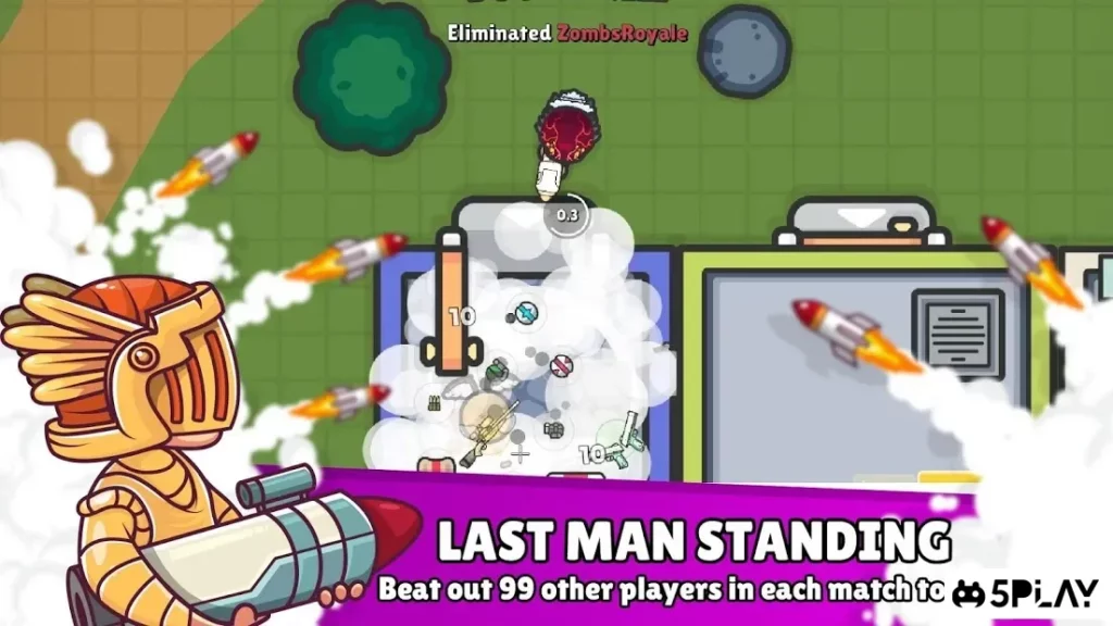 ZombsRoyale.io - 2D Battle Royale screenshot