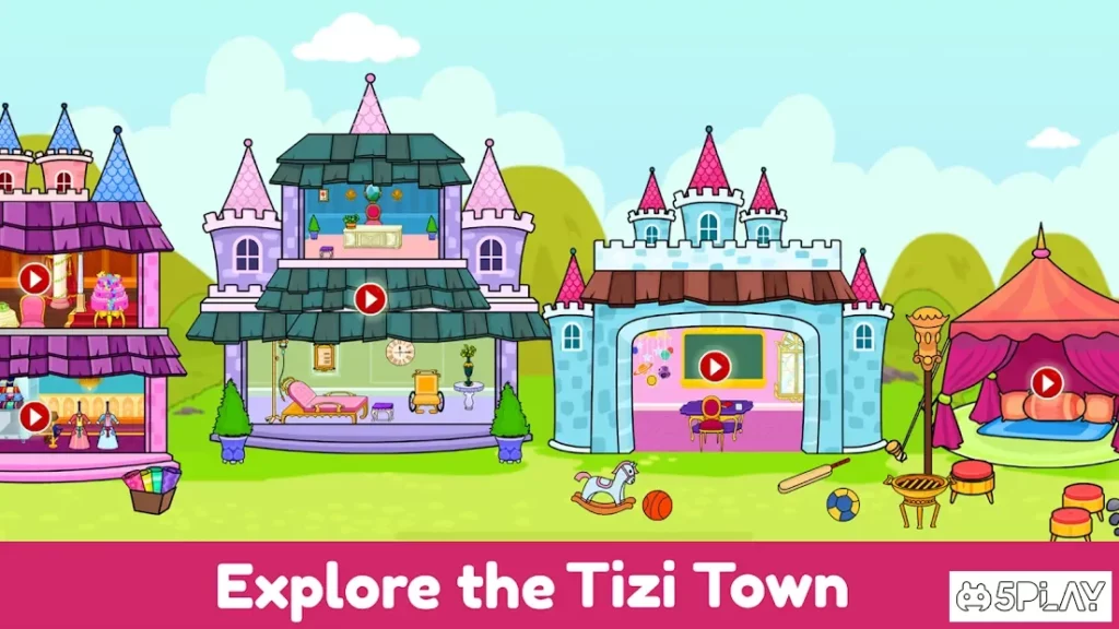 Мой Мир Tizi - Игры для Детей Town Games screenshot
