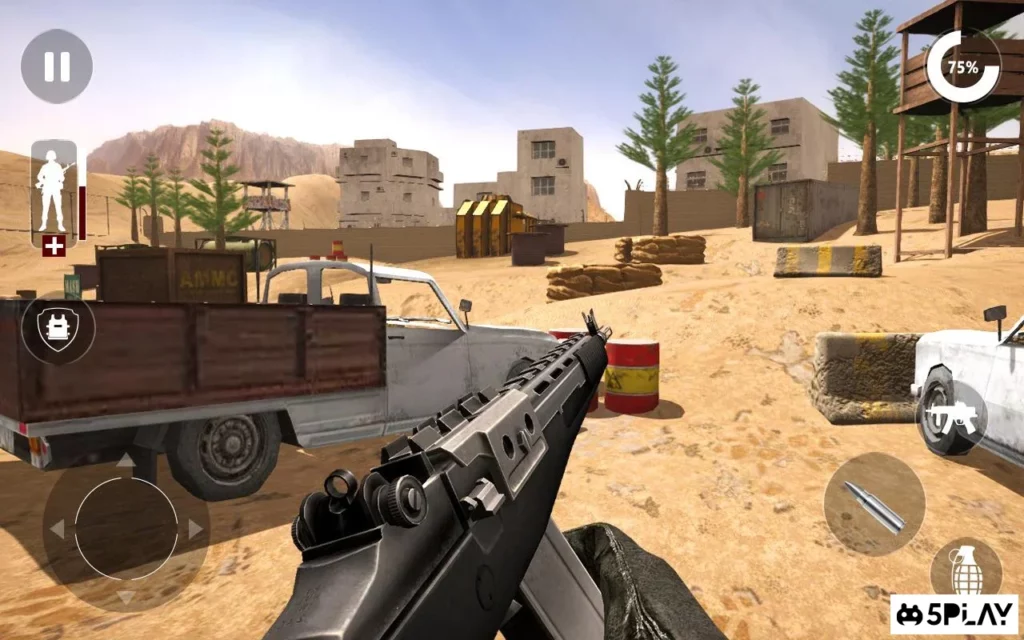 Современная игра Gun Strike:Counter Shooting Games screenshot