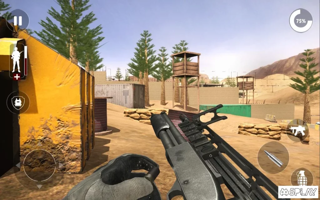 Современная игра Gun Strike:Counter Shooting Games screenshot