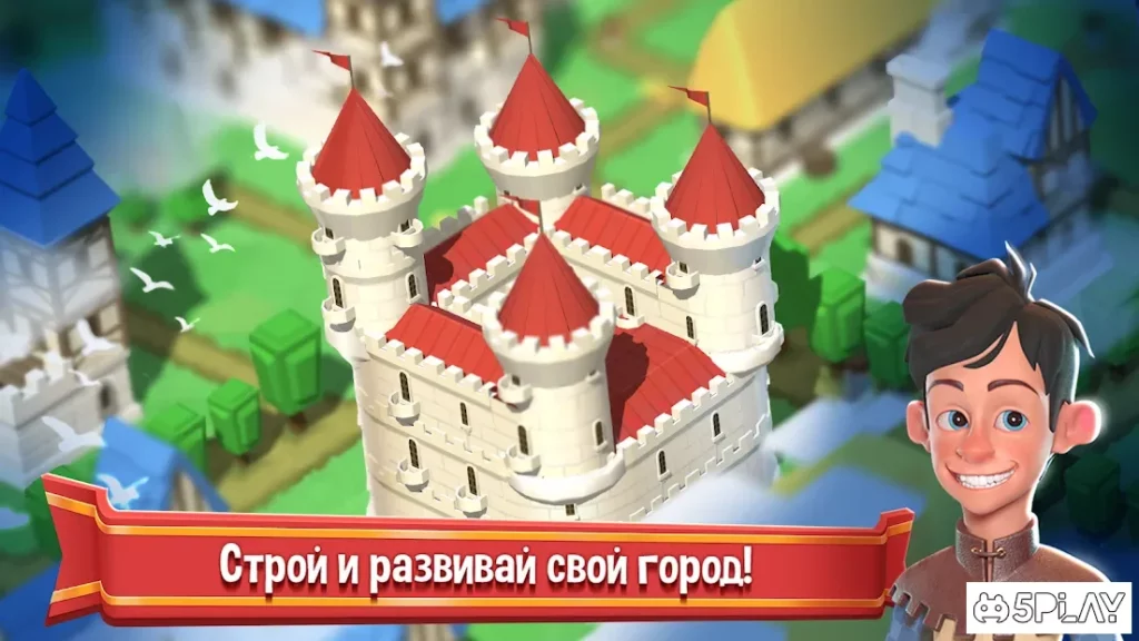 Crafty Town - Merge City Kingdom Builder screenshot