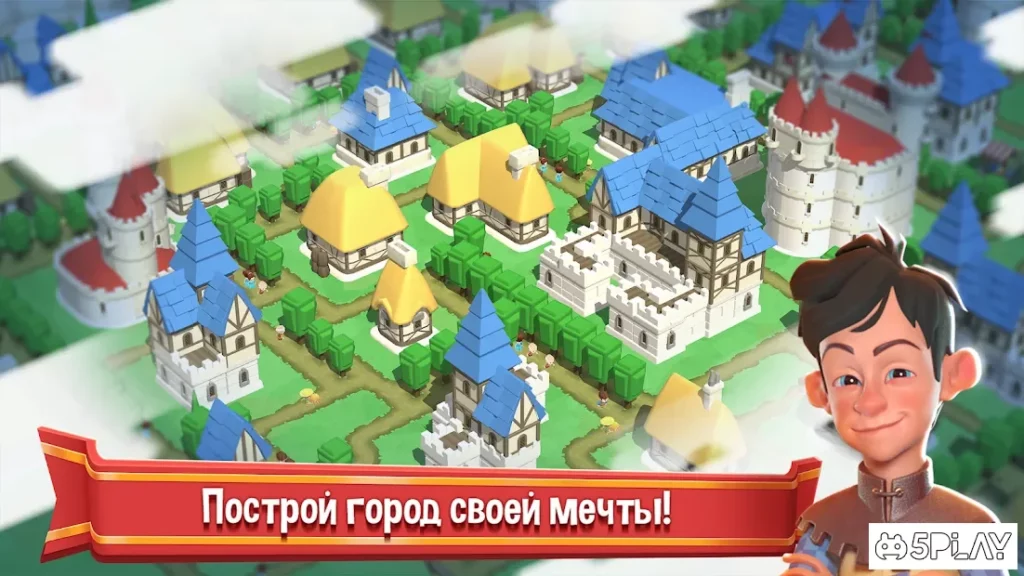 Crafty Town - Merge City Kingdom Builder screenshot