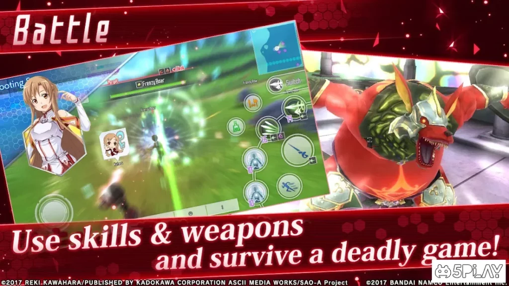 Sword Art Online: Integral Factor screenshot