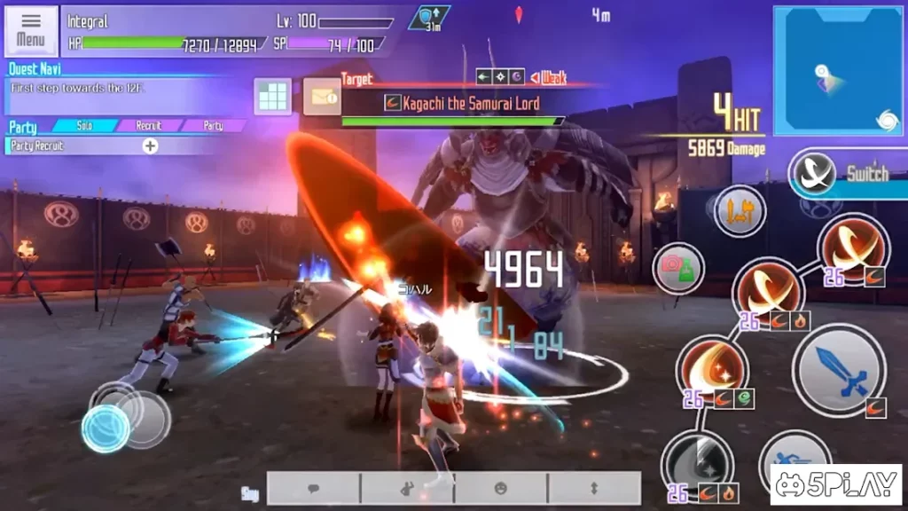 Sword Art Online: Integral Factor screenshot