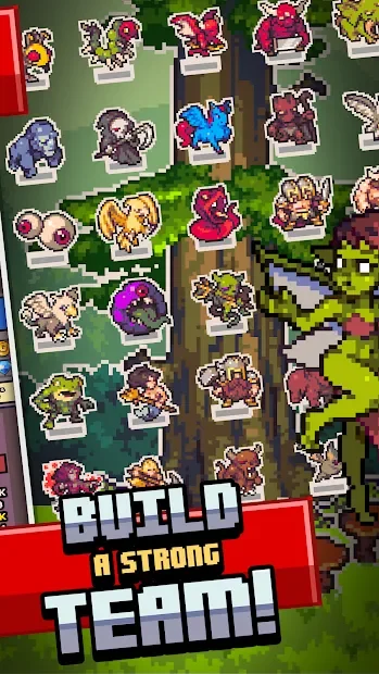 Idle Monster Frontier - team rpg collecting game screenshot