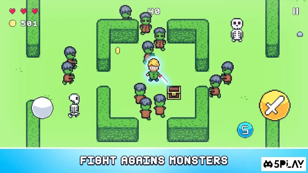Pixel Legends: Retro Survival Game screenshot