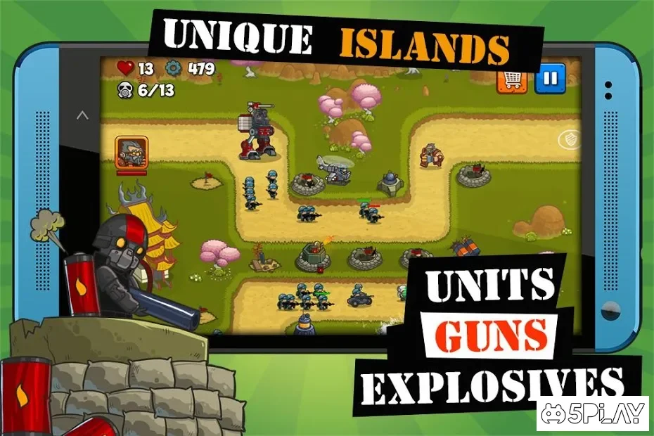 Island Defense: Offline Tower Defense screenshot