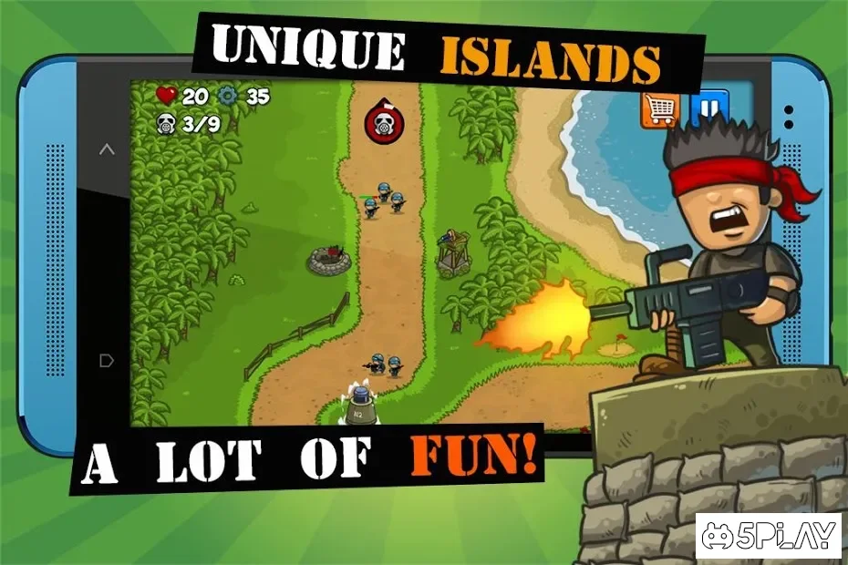 Island Defense: Offline Tower Defense screenshot