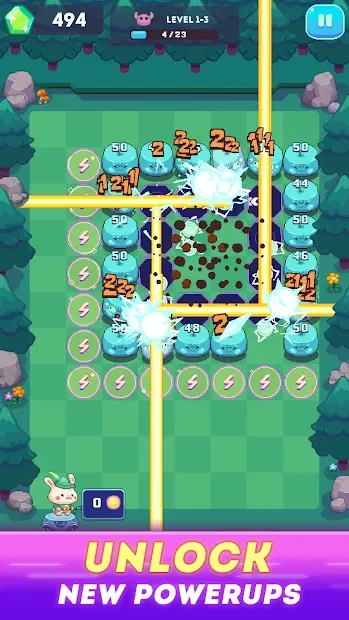 Rabbit Island - Brick Crusher Blast screenshot