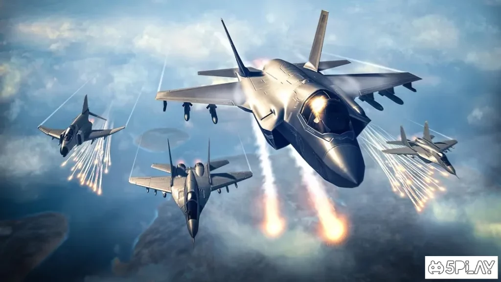Sky Combat: онлайн ПВП бои на самолётах 5х5 screenshot