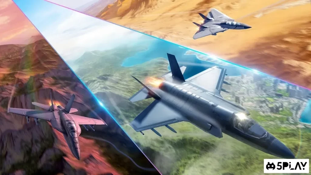Sky Combat: онлайн ПВП бои на самолётах 5х5 screenshot