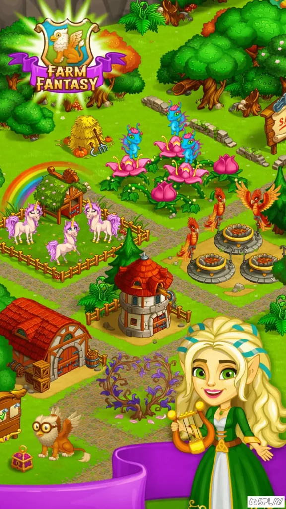 Farm Fantasy: Магическая Ферма и Волшебный Город screenshot