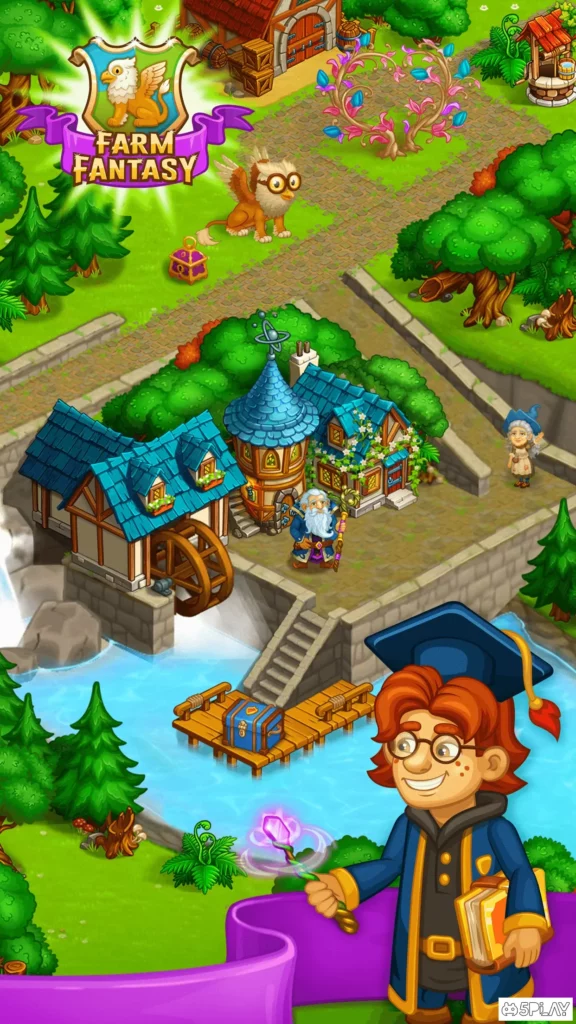 Farm Fantasy: Магическая Ферма и Волшебный Город screenshot