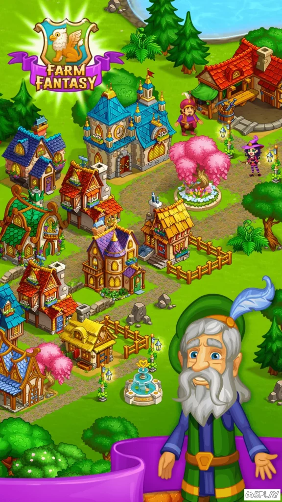 Farm Fantasy: Магическая Ферма и Волшебный Город screenshot