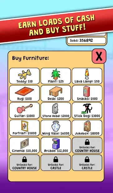 Stickman Tuber Tycoon - Tubers Life Simulator screenshot
