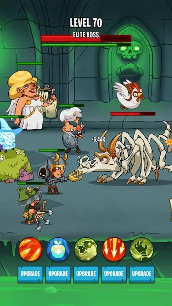 Semi Heroes 2: Endless Battle RPG Offline Game screenshot
