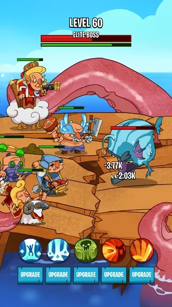 Semi Heroes 2: Endless Battle RPG Offline Game screenshot