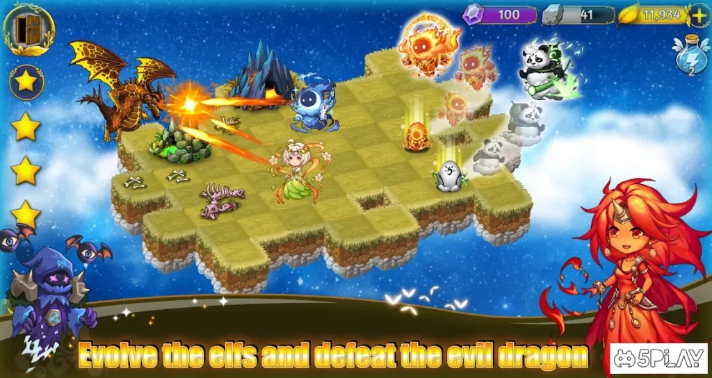 Dragon & Elfs screenshot
