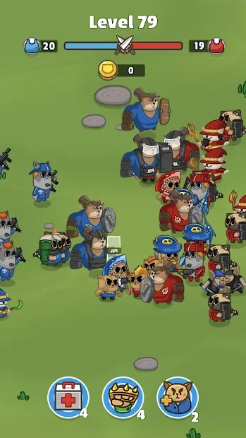 Cats Clash - Epic Battle Arena Стратегическая игра screenshot