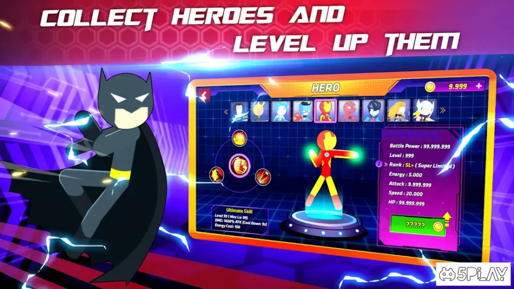 Бой героев Супер Stickman screenshot