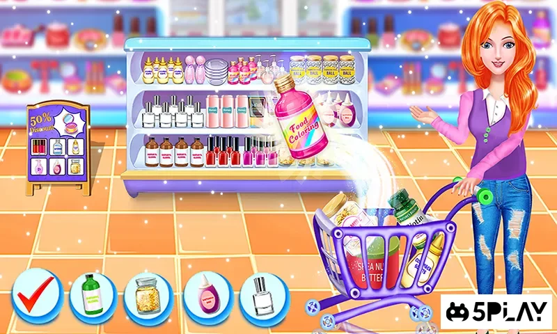 Макияж комплект - Домашние игры макияж для девочек screenshot