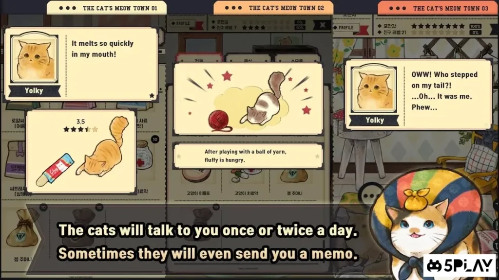 The cat's meow town screenshot