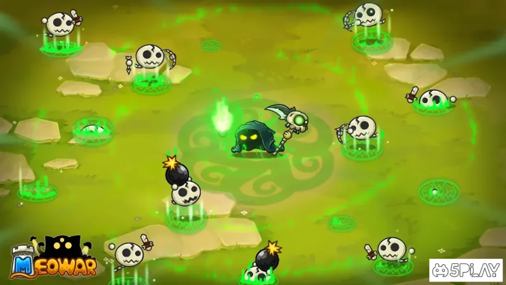 Meowar - PvP Cat Merge Defense TD screenshot