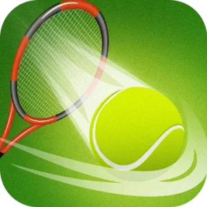 Flicks Tennis Free — Казуальные игры с мячом 2020 1.0 (MOD: много денег)