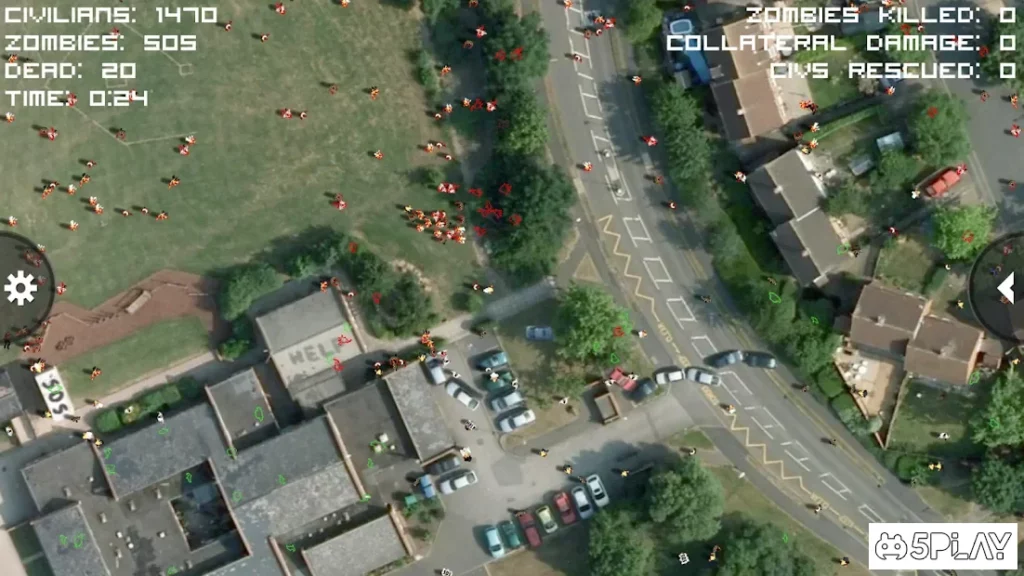 Zombie Outbreak Simulator screenshot