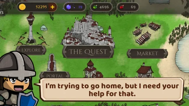 Idle Grail Quest - Adventure RPG screenshot