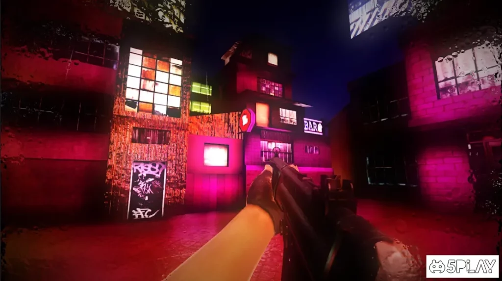 Cyber Retro punk 2069 | Offline Cyberpunk Shooter screenshot