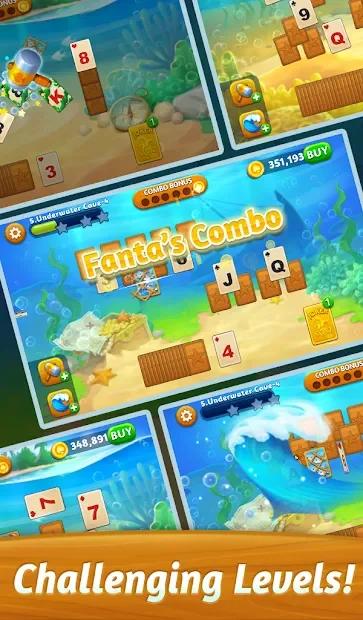 Solitaire Paradise: Tripeaks screenshot
