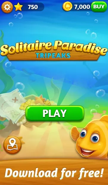 Solitaire Paradise: Tripeaks screenshot