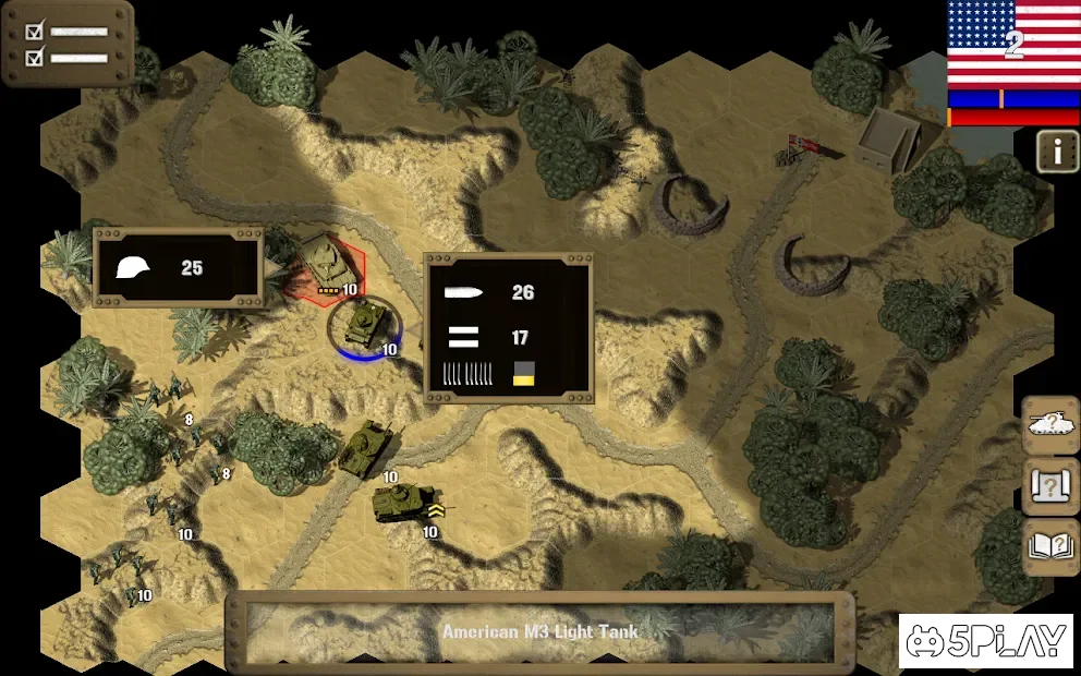 Tank Battle: North Africa screenshot
