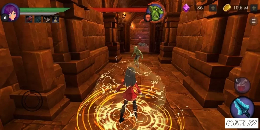 School Girl: Dungeon RPG screenshot