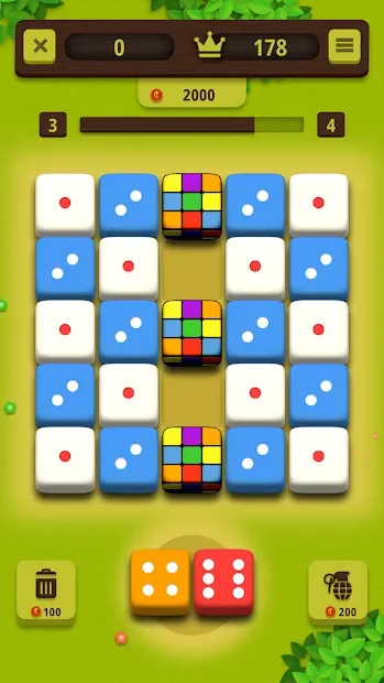 Dice Craft - 3D Merge Puzzle screenshot