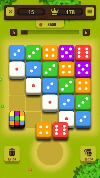 Dice Craft - 3D Merge Puzzle screenshot