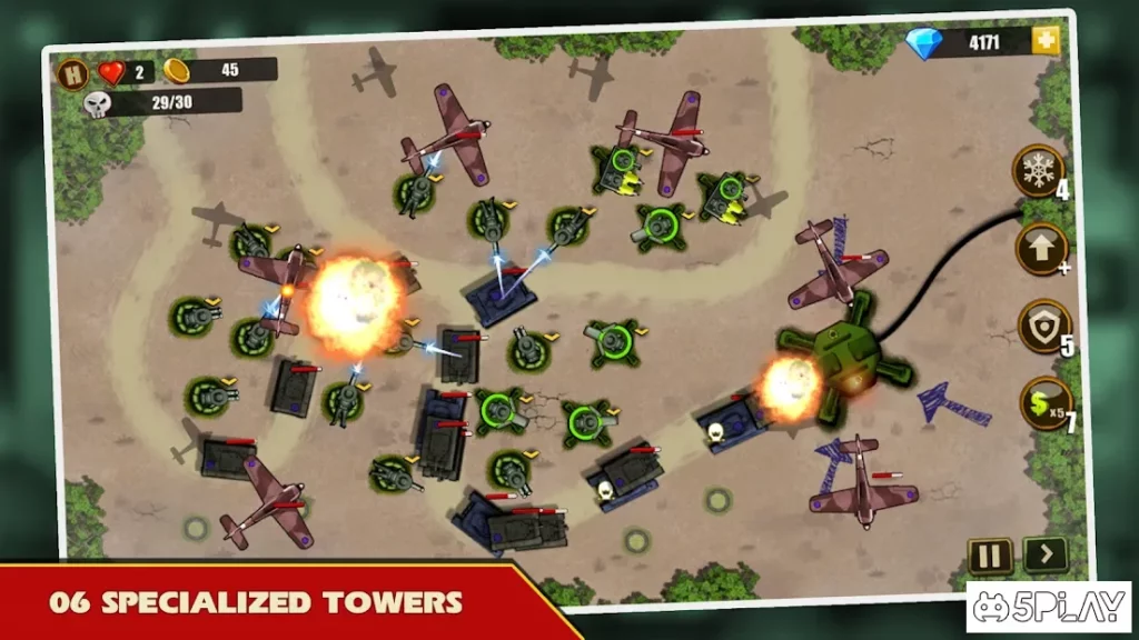 Tower Defense - Toy War screenshot
