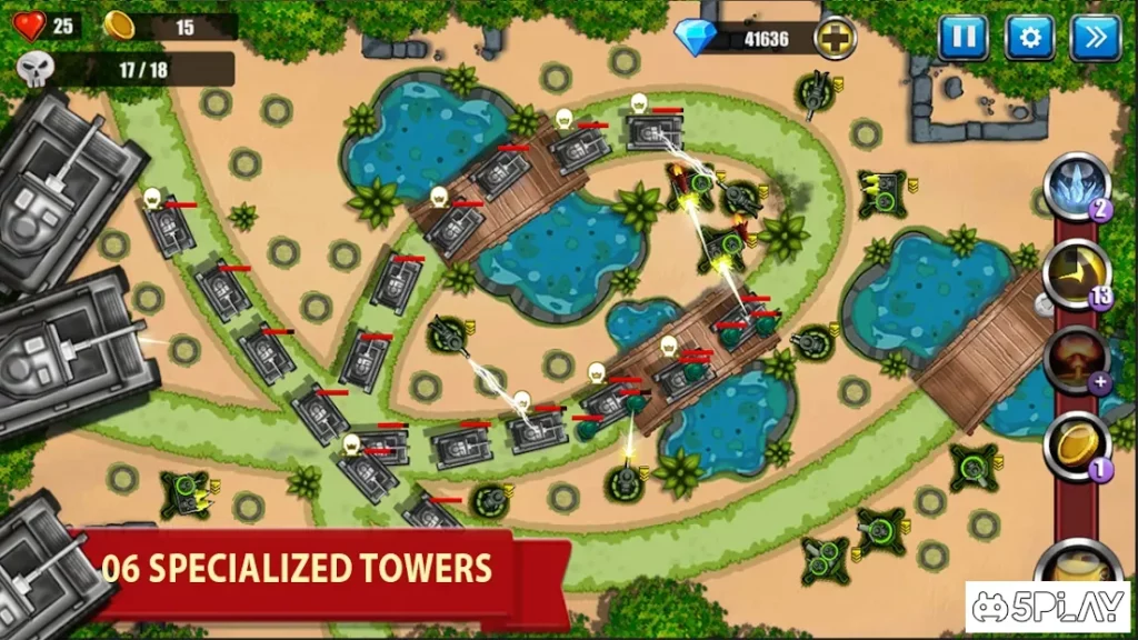 Tower Defense - War Strategy Game screenshot