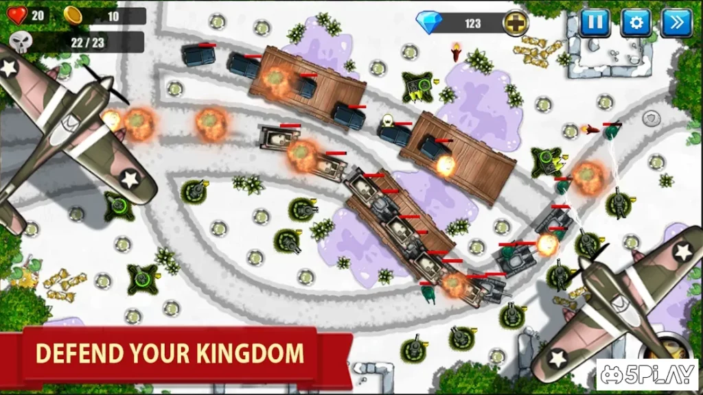 Tower Defense - War Strategy Game screenshot