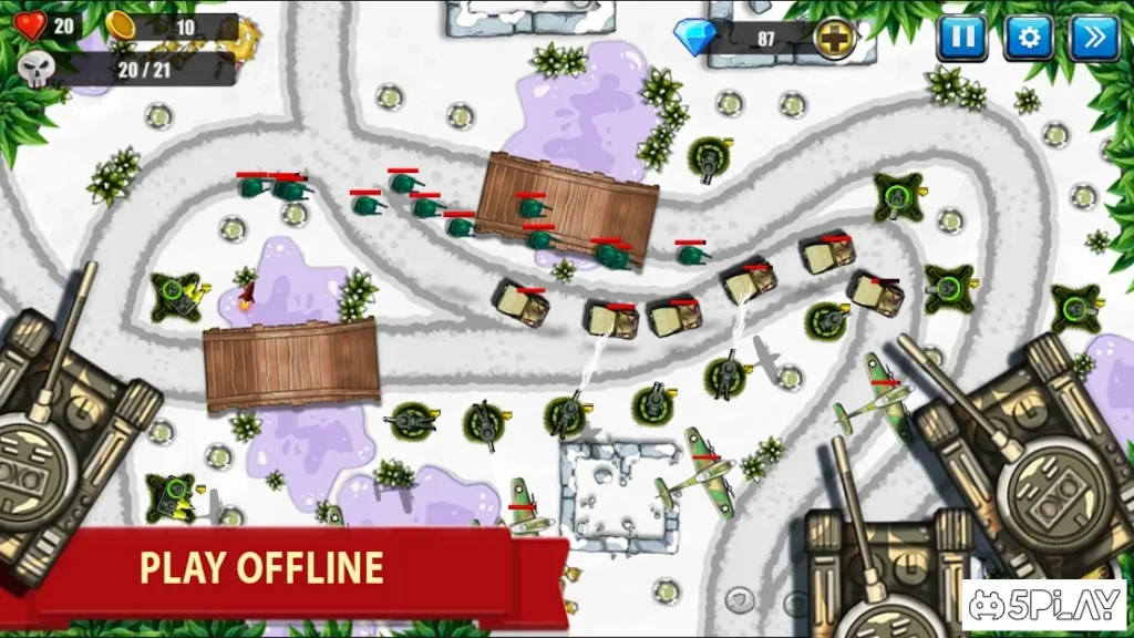 Tower Defense - War Strategy Game screenshot