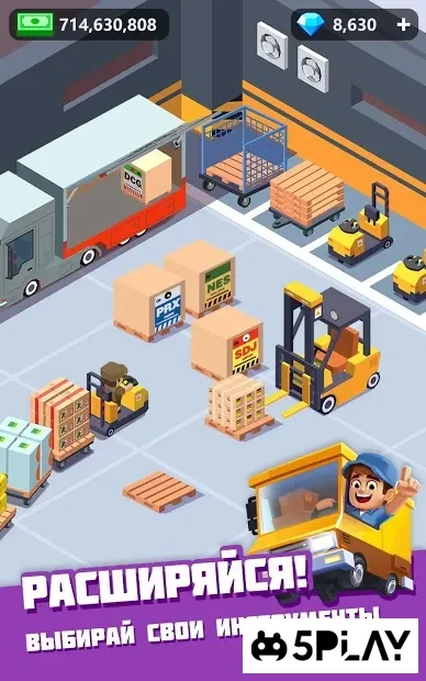 Idle Courier Tycoon - 3D Business Manager screenshot