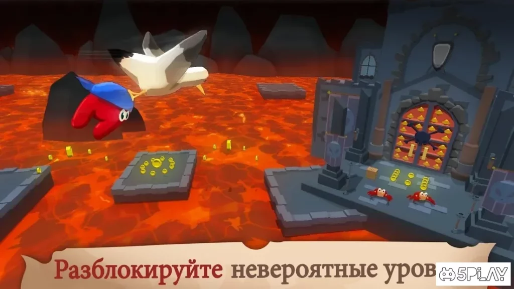Kraken Land : Приключения Платформера screenshot