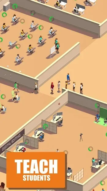 Idle School 3d – кликер игра screenshot