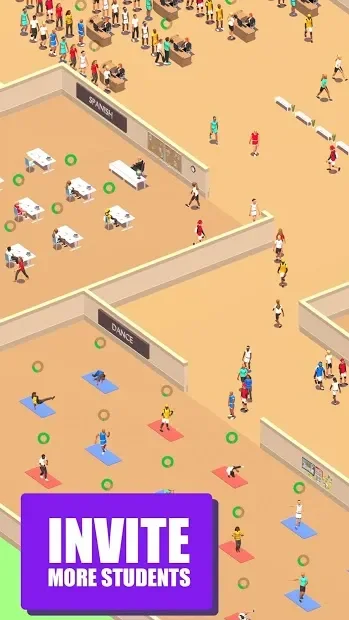 Idle School 3d – кликер игра screenshot